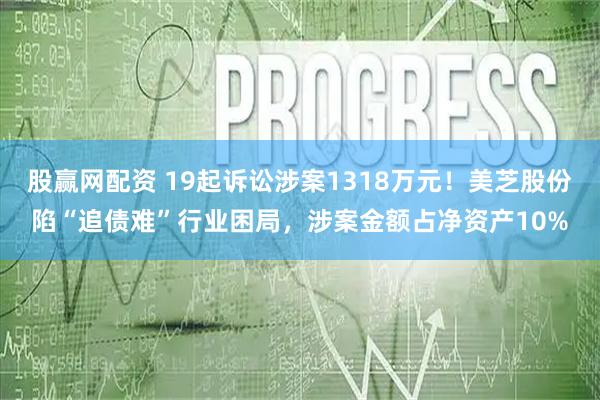 股赢网配资 19起诉讼涉案1318万元！美芝股份陷“追债难”行业困局，涉案金额占净资产10%
